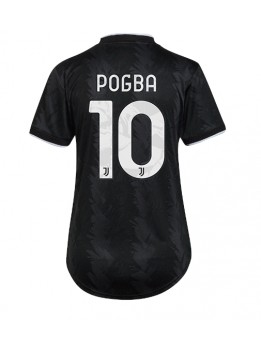Juventus Paul Pogba #10 Auswärtstrikot für Frauen 2022-23 Kurzarm